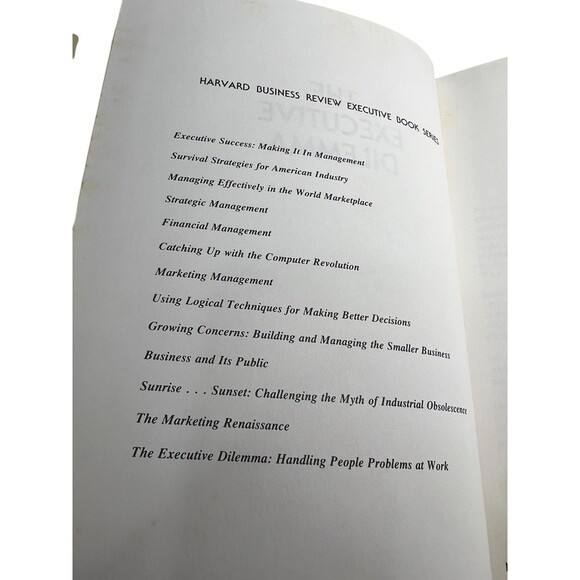 The Executive Dilemma: Handling People Problems At Work Harvard Business Review - Picture 13 of 16